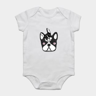 Love Frenchies Baby Bodysuit